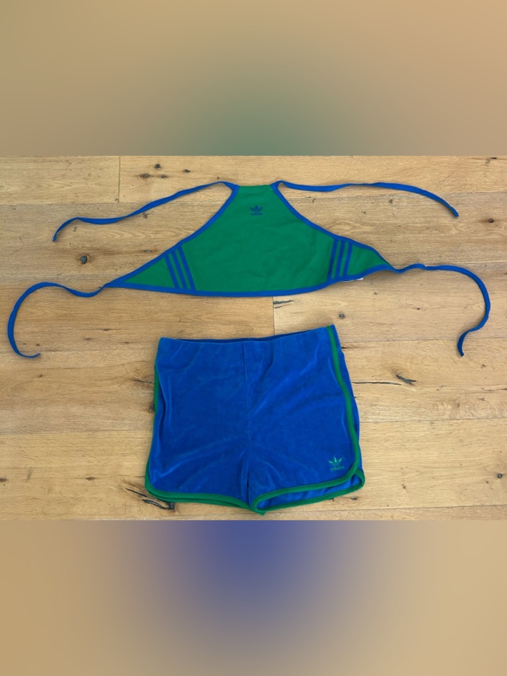 Adidas Halter & Shorts Set NWT - Picture 4 of 7
